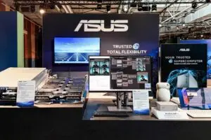 منصة عرض ASUS لحلول Enterprise Agentic AI وAgent Computer.