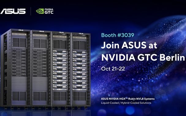 أنظمة ASUS و NVIDIA HGX Rubin NVL8 المعروضة في مؤتمر GTC