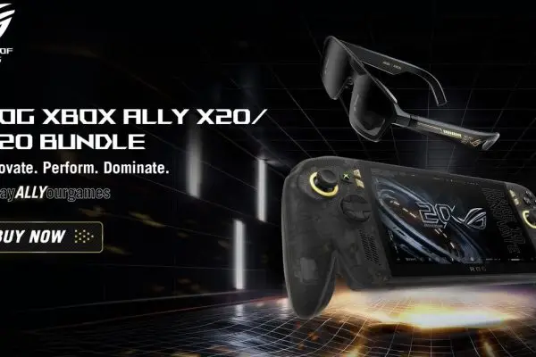 صورة تسويقية رسمية لجهاز ROG XBOX Ally X20