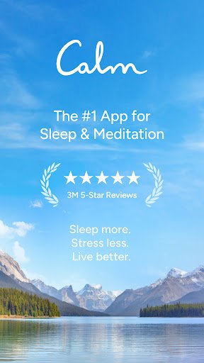 لقطة شاشة من تطبيق Calm