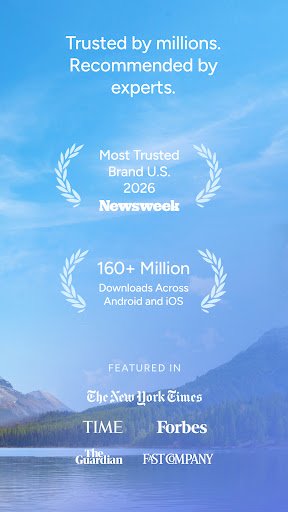 لقطة شاشة من تطبيق Calm