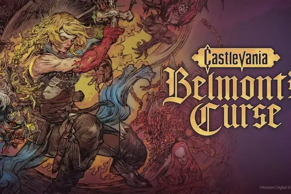 صورة رسم فني لبطولة لعبة Castlevania Belmont's Curse
