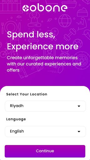 لقطة شاشة من تطبيق Cobone Deals & Special Offers