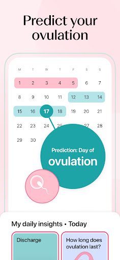 لقطة شاشة من تطبيق Flo Ovulation & Period Tracker