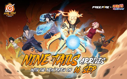 لقطة شاشة من لعبة Free Fire x NARUTO SHIPPUDEN