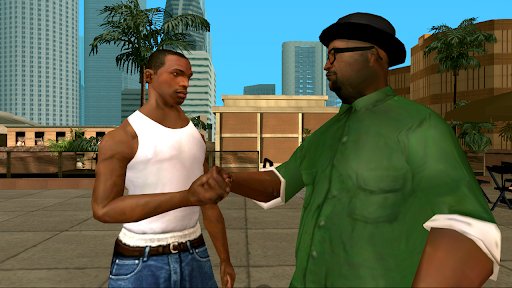 لقطة شاشة من لعبة Grand Theft Auto