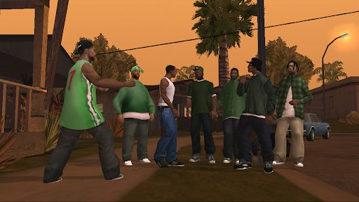 لقطة شاشة من لعبة Grand Theft Auto