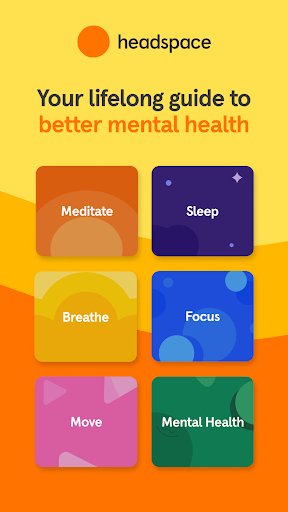 لقطة شاشة من تطبيق Headspace