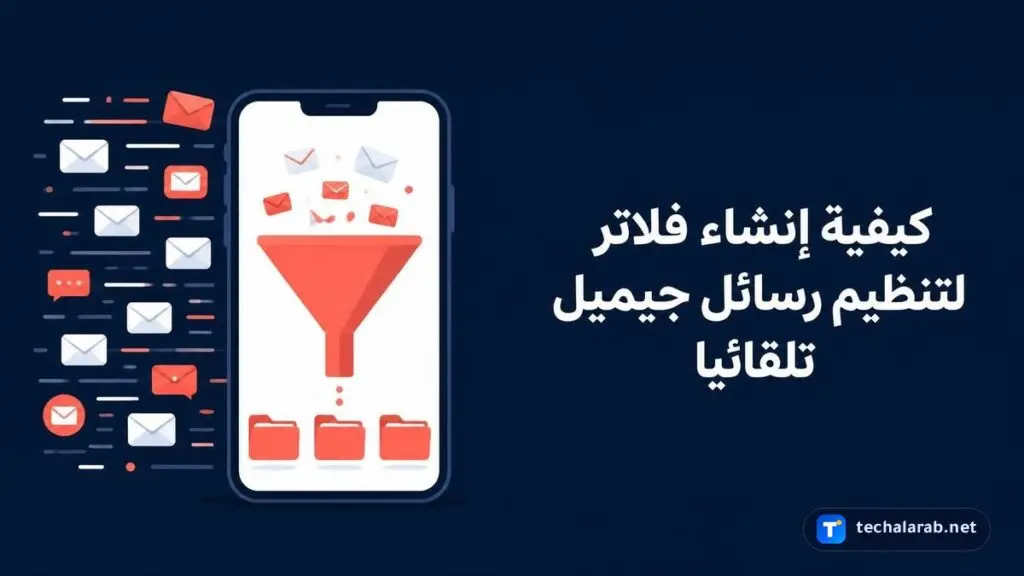 كيفية إنشاء فلاتر لتنظيم رسائل Gmail تلقائيا