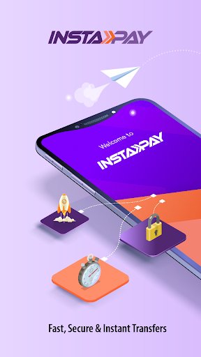 لقطة شاشة من تطبيق InstaPay Egypt