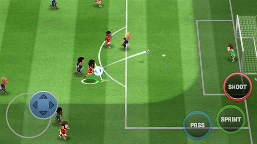 لقطة شاشة من لعبة Mini Football