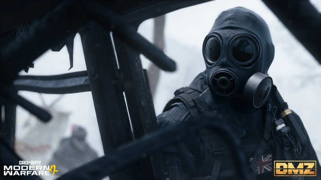 لقطة من لعبة Modern Warfare 4 توضح طور DMZ
