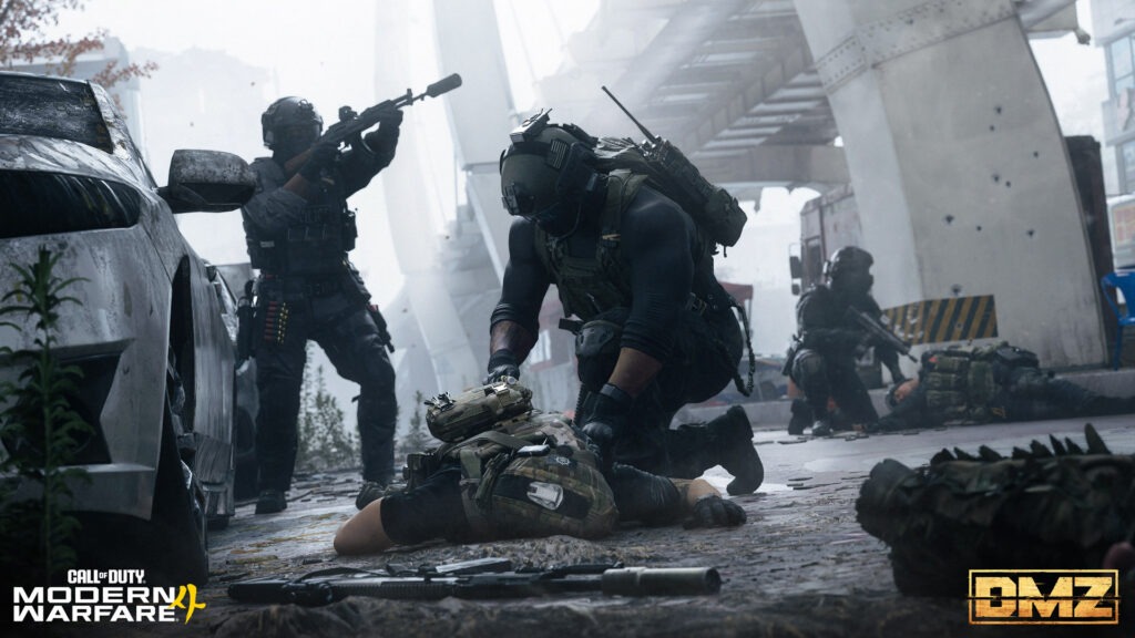 صورة رسمية من طور DMZ في لعبة Modern Warfare