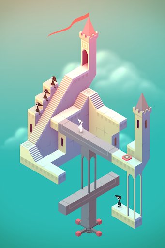 لقطة شاشة من لعبة Monument Valley