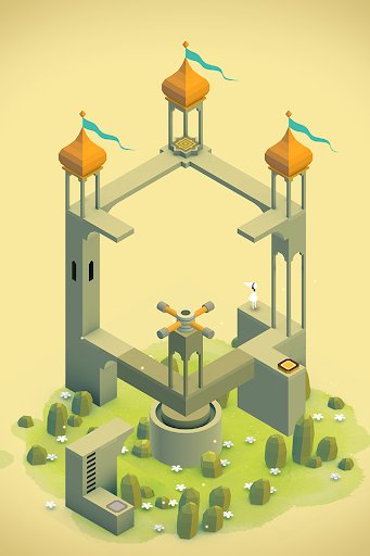 لقطة شاشة من لعبة Monument Valley