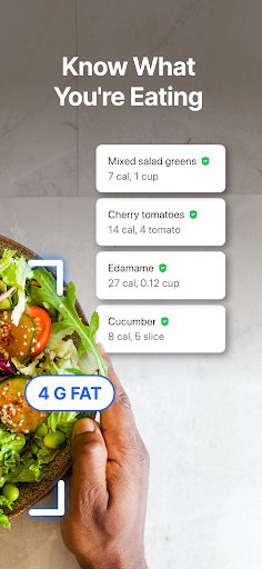 لقطة شاشة من تطبيق MyFitnessPal