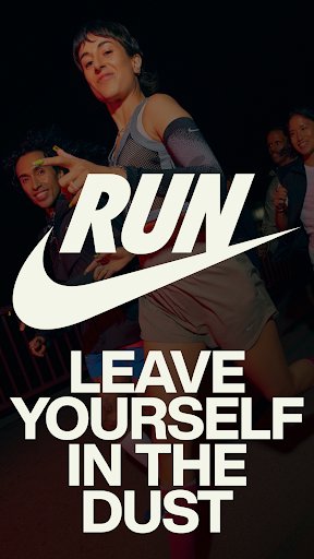 لقطة شاشة من تطبيق Nike Run Club