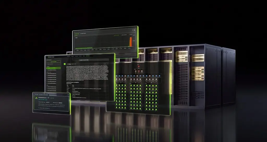 لوحات معلومات منصة NVIDIA Minerva لمراقبة بنى وأنظمة الذكاء الاصطناعي.