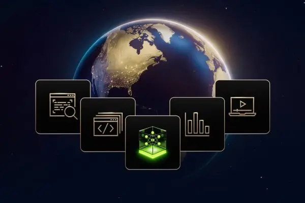 صورة تعبيرية تمثل توسع عائلة NVIDIA Nemotron بنماذج ذكاء اصطناعي متنوعة