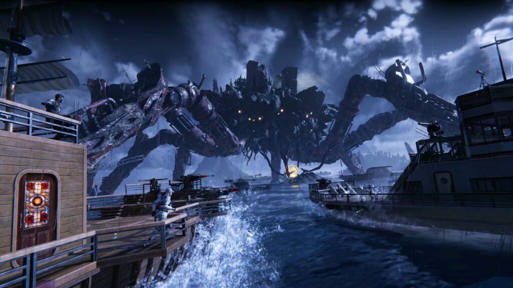 لقطة شاشة من لعبة Once Human تظهر توسعة Isles of Abyss