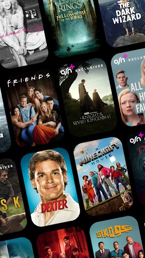 لقطة شاشة من تطبيق OSN+