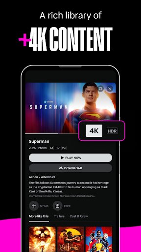 لقطة شاشة من تطبيق OSN+