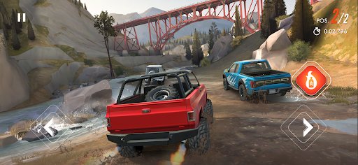 لقطة شاشة من لعبة Rebel Racing