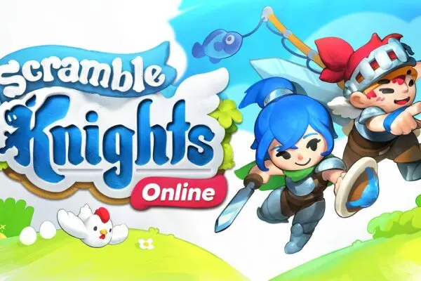 صورة رسمية للعبة Scramble Knights Online تظهر شخصيات اللعبة