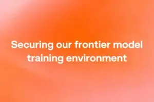 صورة تعبيرية تعلن عن تأمين بيئة تدريب نماذج OpenAI