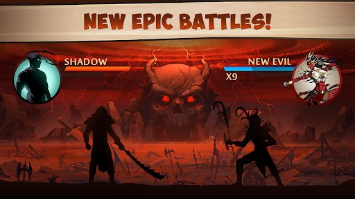 لقطة شاشة من لعبة Shadow Fight 2