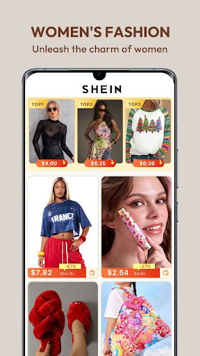 لقطة شاشة من تطبيق SHEIN-Shopping Online