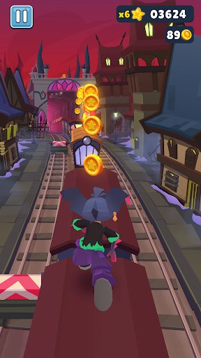 لقطة شاشة من لعبة Subway Surfers