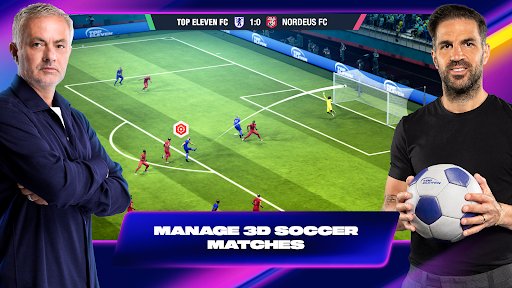 لقطة شاشة من لعبة Top Eleven Be a Soccer Manager