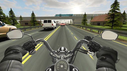 لقطة شاشة من لعبة Traffic Rider