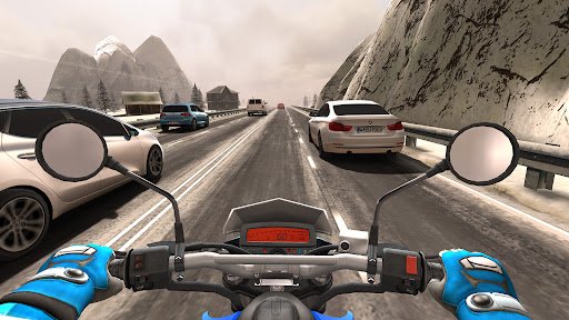 لقطة شاشة من لعبة Traffic Rider