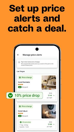لقطة شاشة من تطبيق trivago