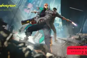 صورة رسمية ترويجية للعبة Cyberpunk 2077 مع محتوى Edgerunners الجديد