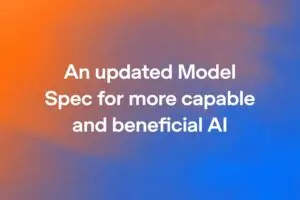 صورة توضيحية لتحديث Model Spec لتعزيز قدرات الذكاء الاصطناعي