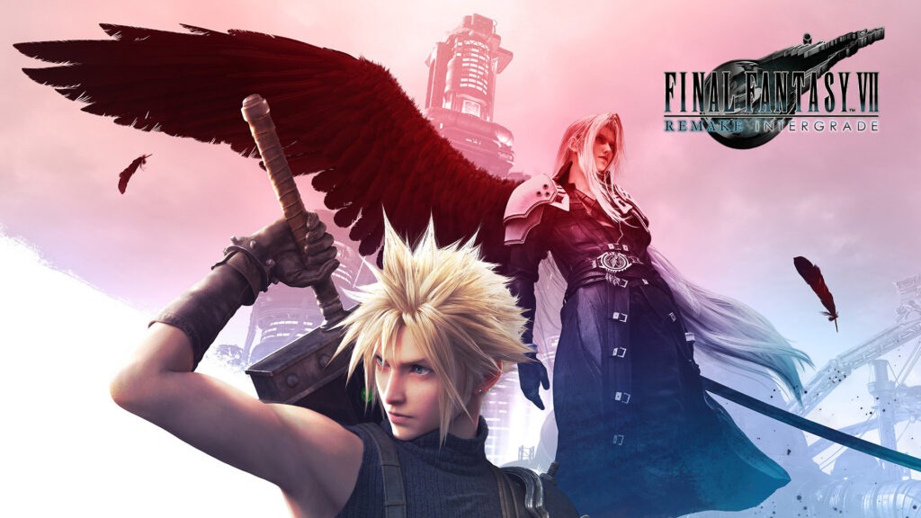 صورة تسويقية للعبة Final Fantasy VII Remake تظهر الشخصيات الرئيسية